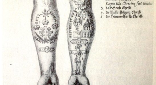 tatouage moyen age