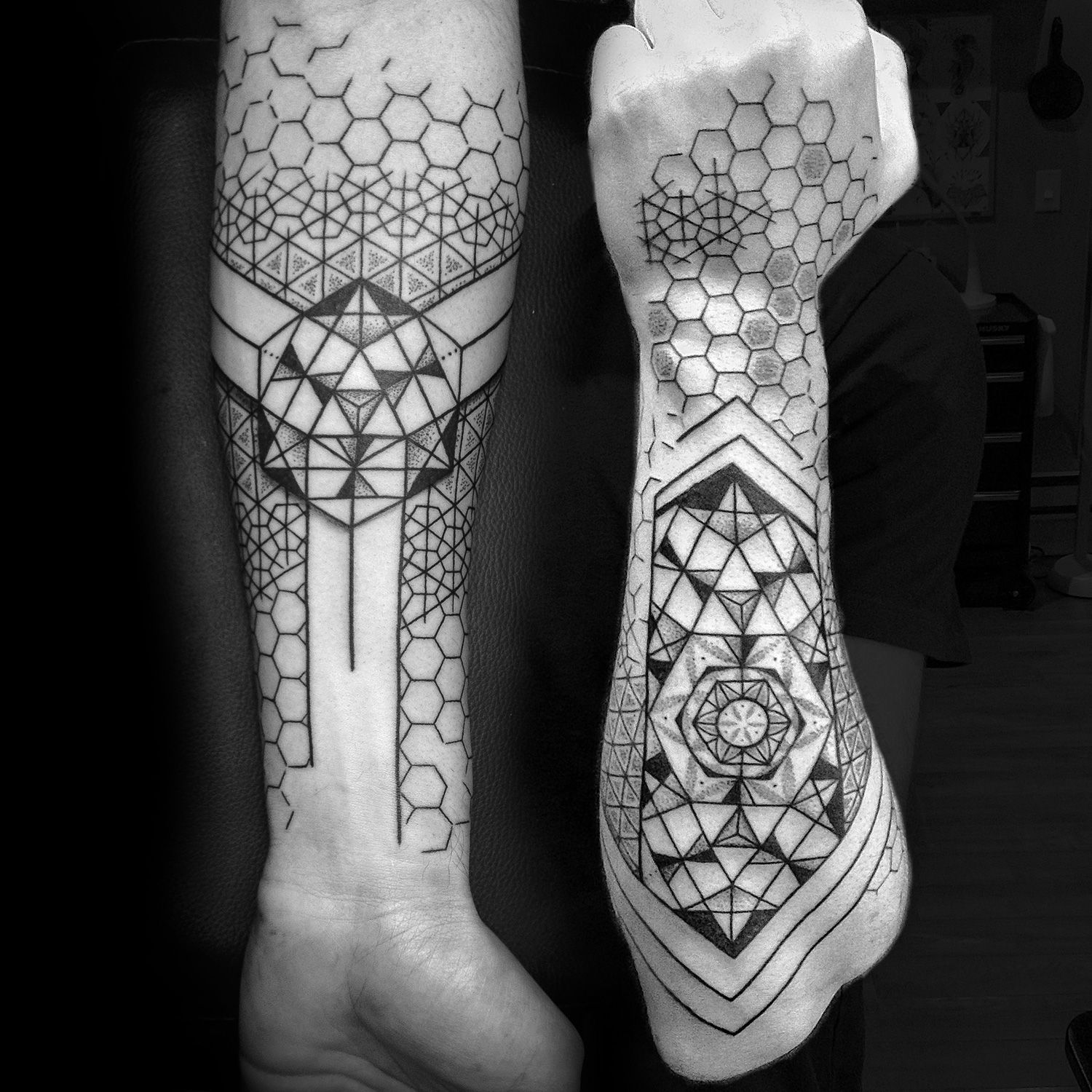 Tatouage Dotwork Femmenull