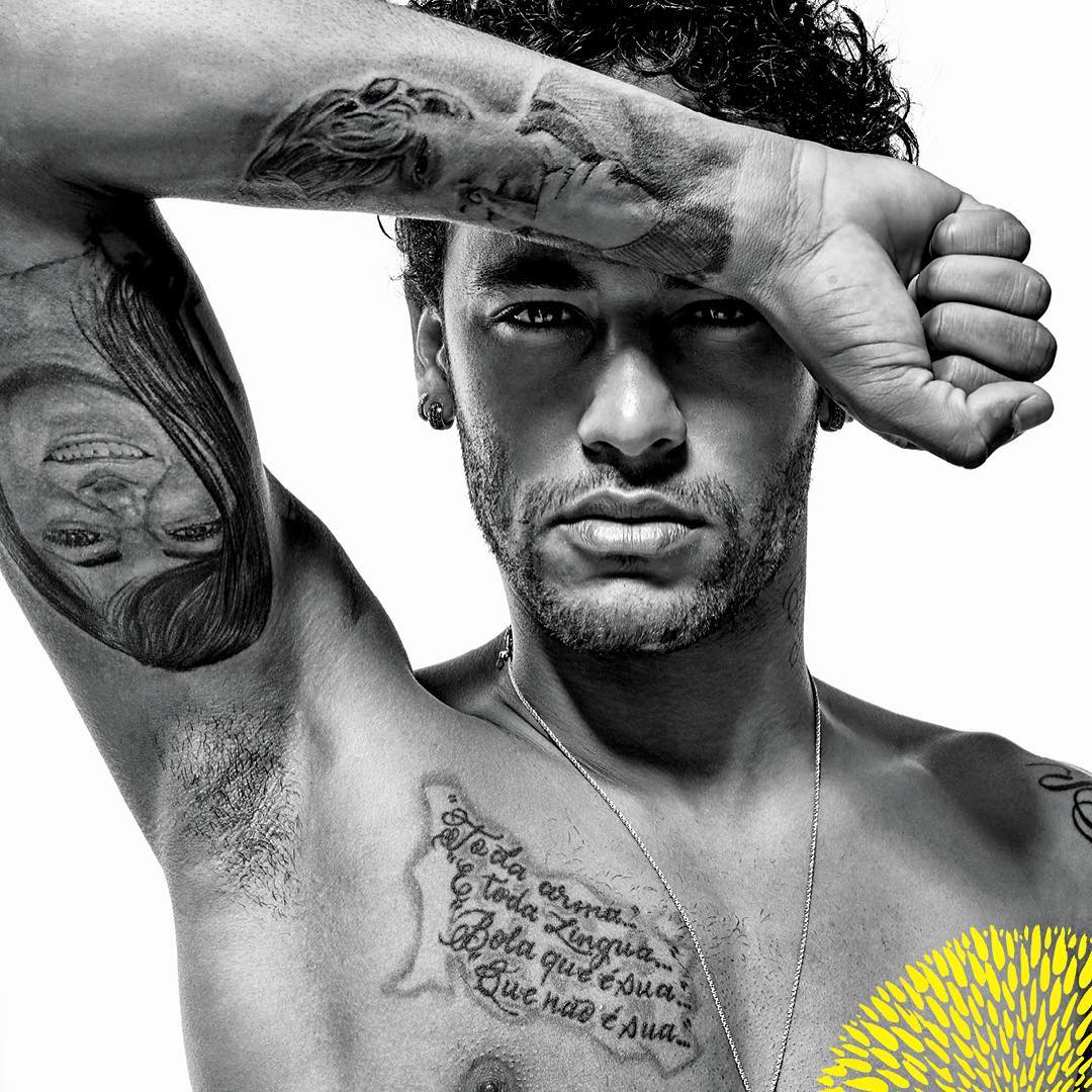 Les mystères des tattoos de Neymar