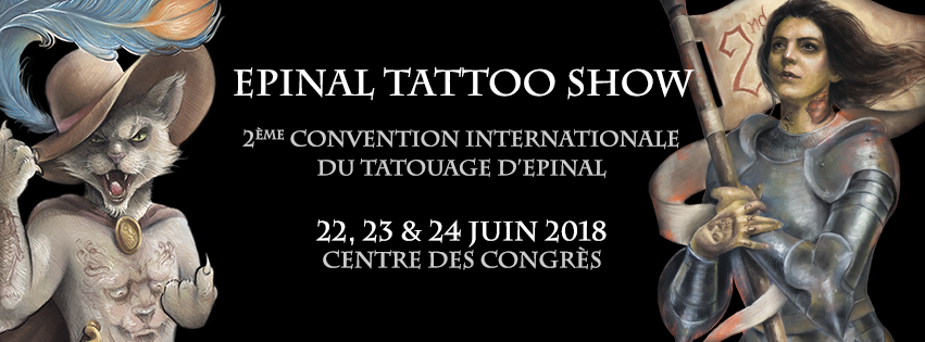 Epinal Tattoo Show: 22, 23 et 24 juin 2018