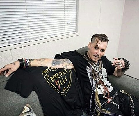 Johnny Depp tatouages