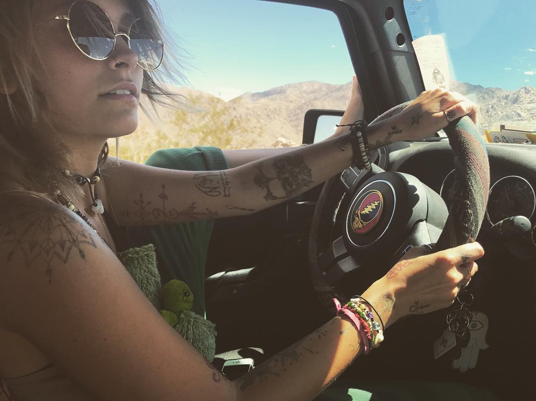 paris jackson tatouages