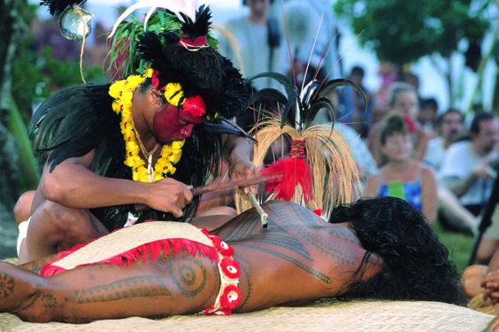 Technique Tatouage polynésien