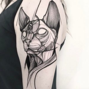 Galerie tatouage dotwork réaliste